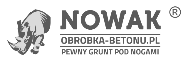 Logo firmy Nowak Obróbka Betonu Pewny grunt pod nogami